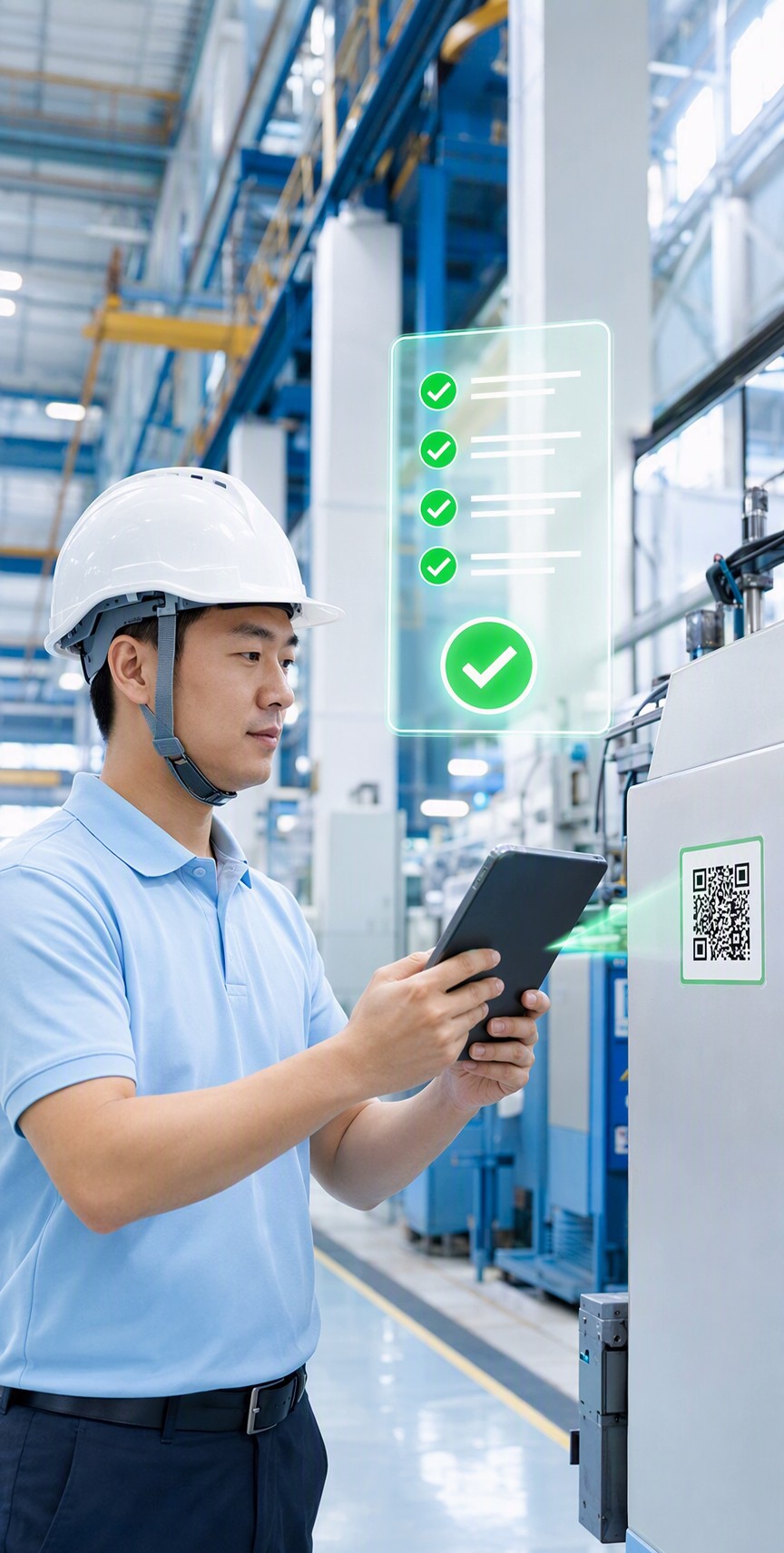 安全巡检扫码与数字化台账核对